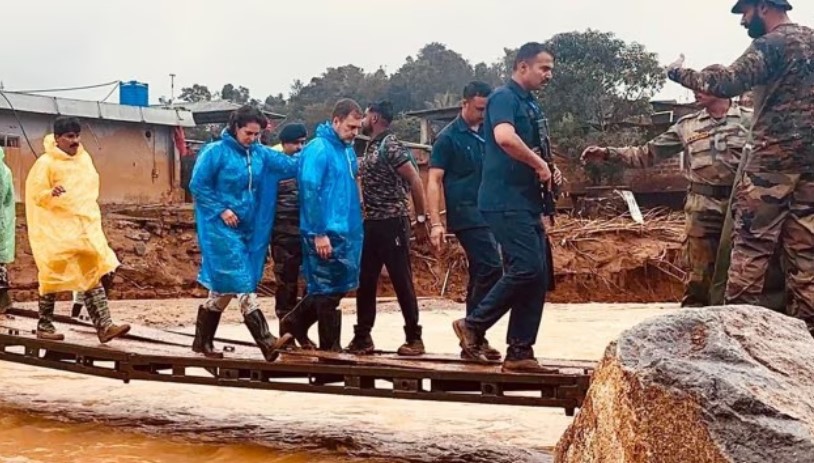 വയനാട് ദുരന്തം ; മരണസംഖ്യ 283 ആയി ഉയർന്നു ; മൂന്നാം നാൾ തെരച്ചിൽ തുടരുന്നു Rahu-and-Priyanka-Gandhi-visit-Wayanad-landslide-hit-site-death-toll-hits- 283